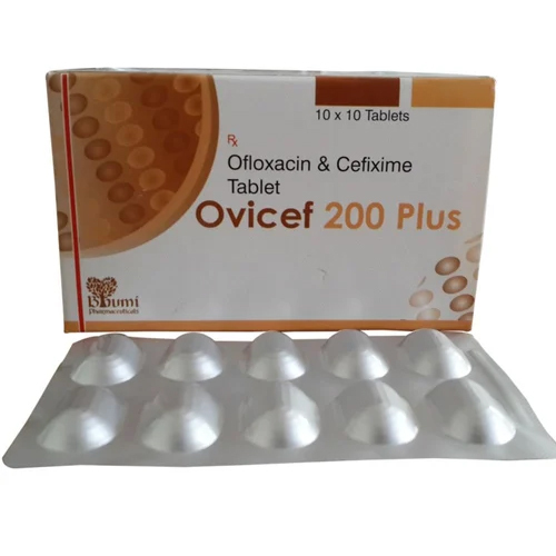 200mg Cefixime Ofloxacin Tablets