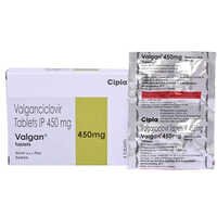 450mg Valganciclovir Tablets Ip - Drug Type: General Medicines
