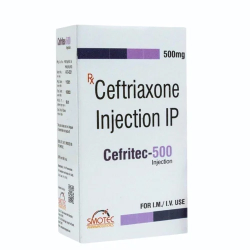 500Mg Ceftriaxone Injection Ip - Physical Form: Liquid