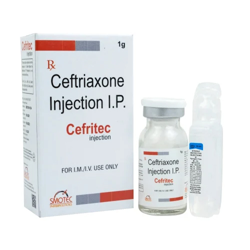 1G Ceftriaxone Injection Ip - Physical Form: Liquid
