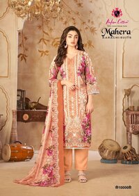 Nafisa Mahera Vol-10  Karachi dress material