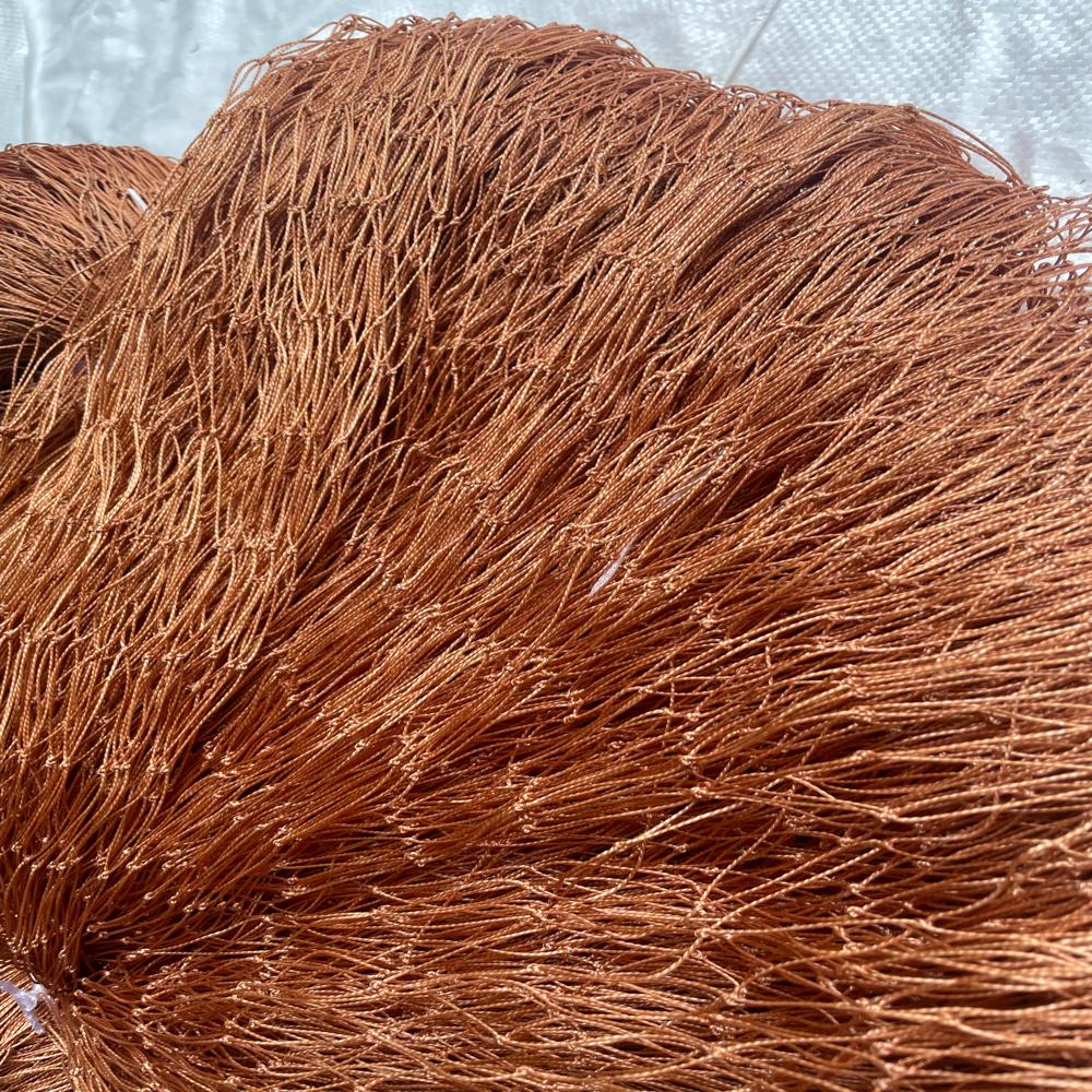 Tyre Cod Fence Net - Color: Brown