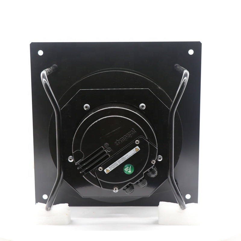 Ebmpapst K3g250-av29-b4 250mm 230vac 50/60hz 750w 3.3a 1755m3/h 3450rpm Ip54 Wind Power Axial Cooling Fan - Color: Black