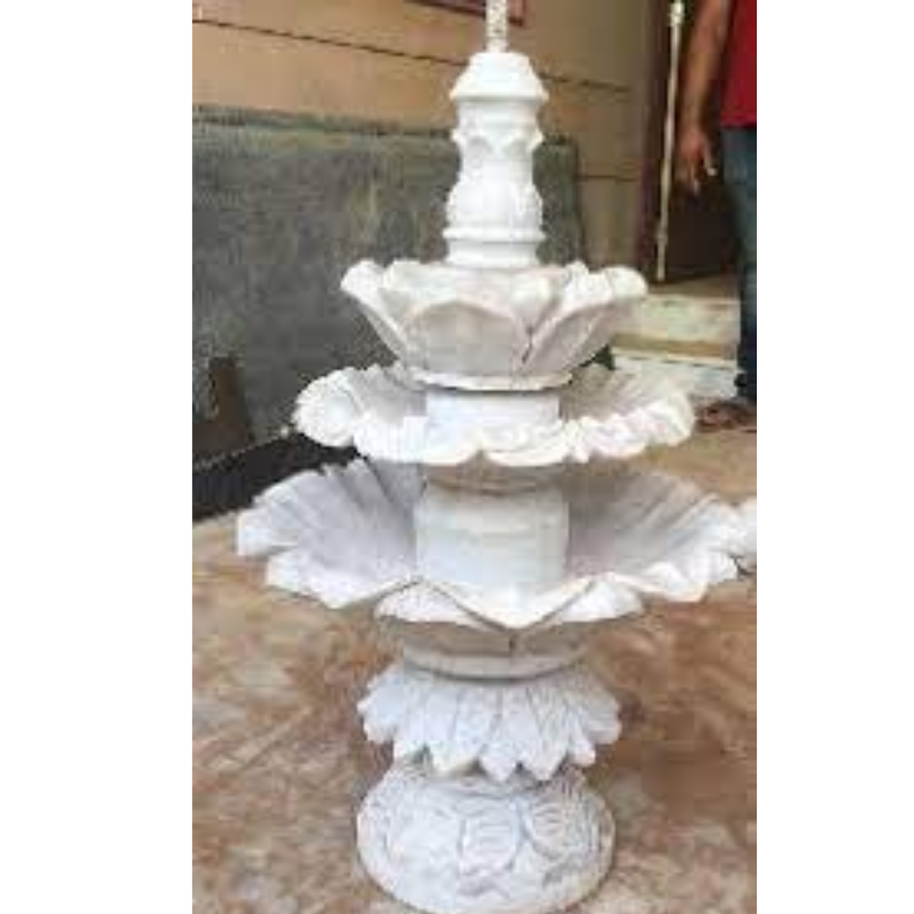 stylish carving marble water fountain