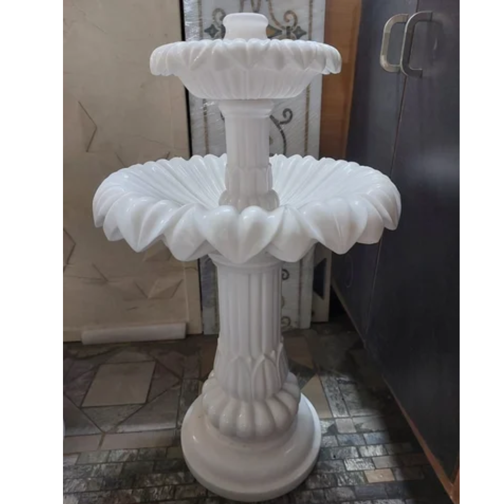 stylish carving marble water fountain