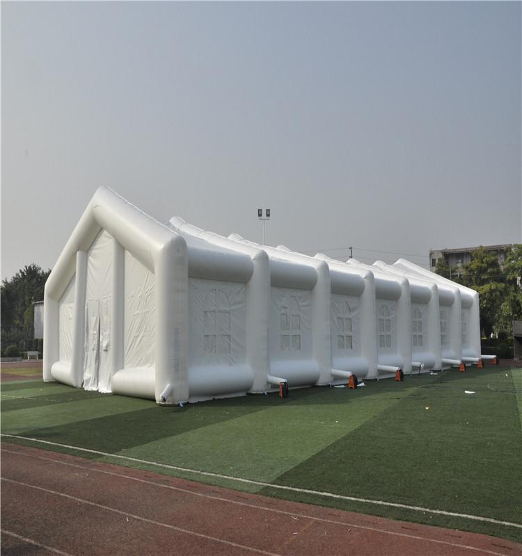 White Polyester Inflatable Air Tents, Size: 20x30 Feet, For Parties - Material: Rubber