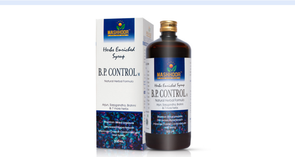 500Ml B P Control-M Natural Herbal Formula Syrup - Age Group: Suitable For All