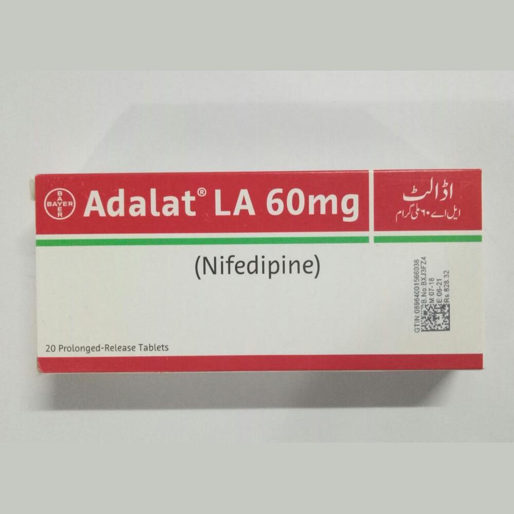 Adalat Tbalets(Nifedipine) - Dosage Form: Tablet