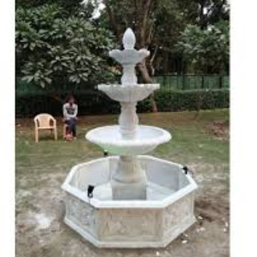 marble 5 tier water fountain