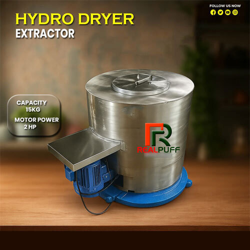 Hydro Dryer Extractor - Features: Good Quality