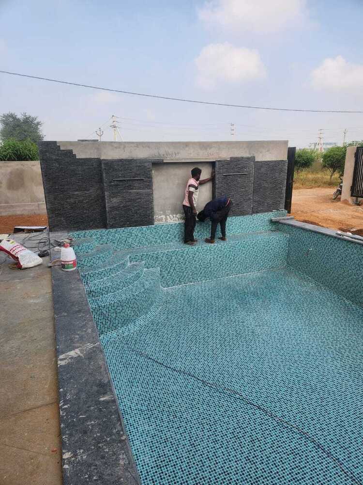 CRYSTAL MOSAIC TILES SWIMMING POOL TILES CM-25-203