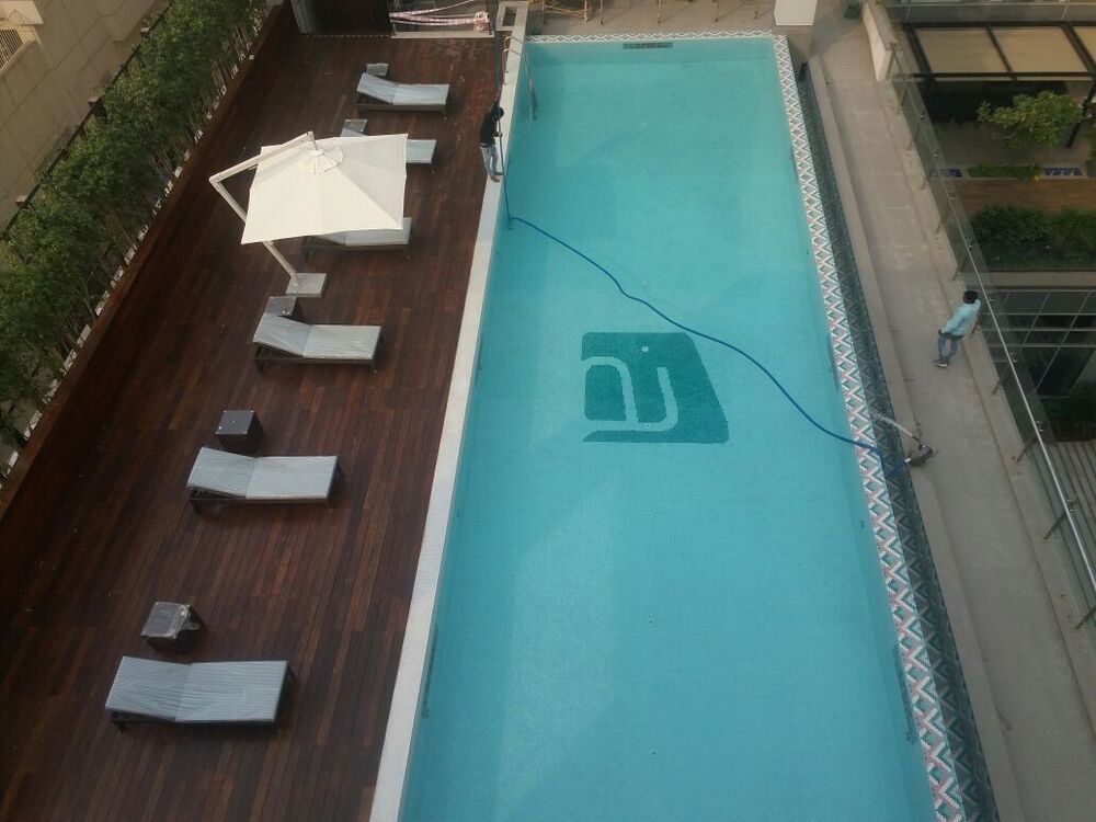 GLASS MOSAIC TILES CAD DESIGN ALOFT HOTEL