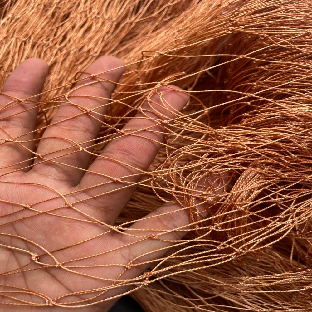 Tyre Cod Fence Net - Color: Brown