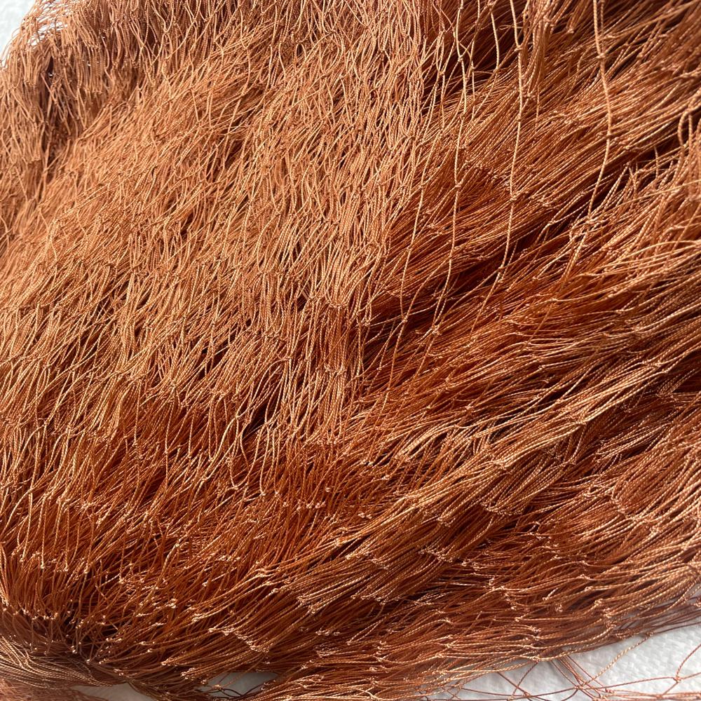 Tyre Cod Fence Net - Color: Brown