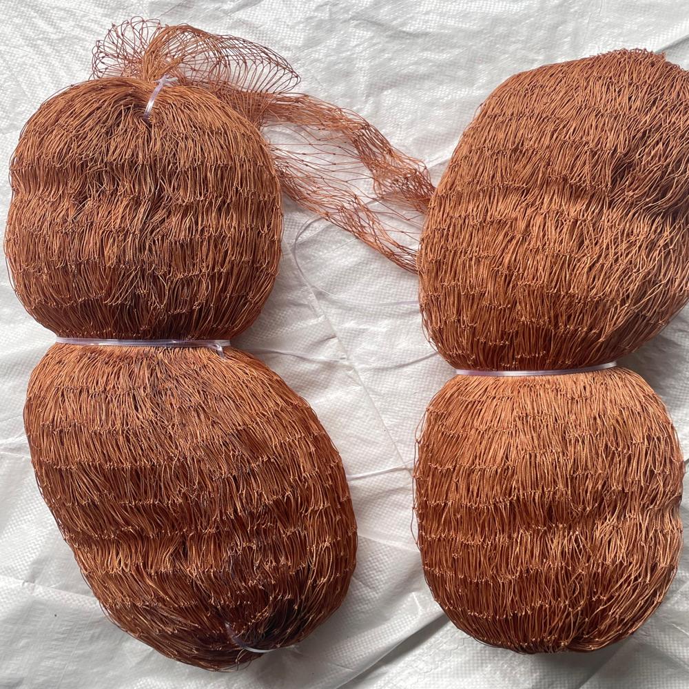 Tyre Cod Fence Net - Color: Brown