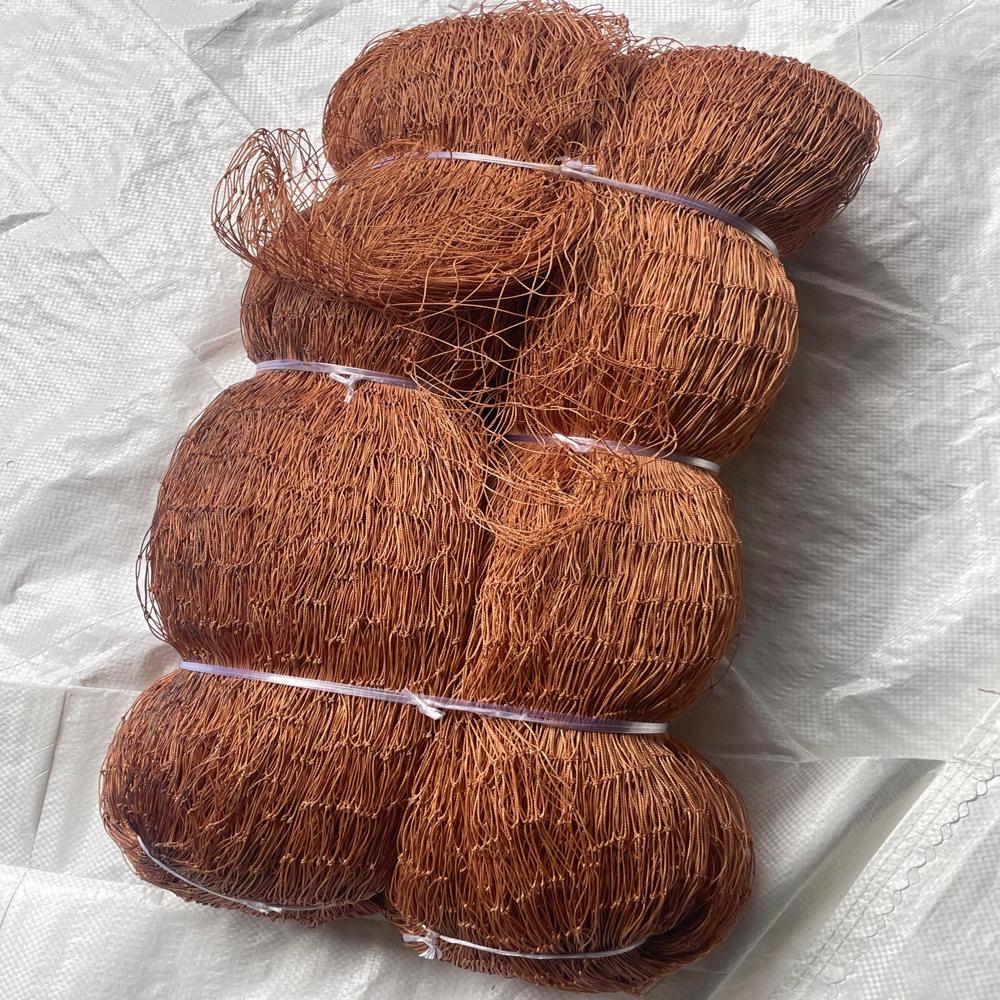 Tyre Cod Fence Net - Color: Brown