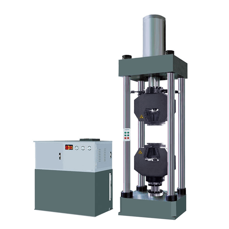WAW-L 500KN सिंगल स्पेस हाइड्रोलिक सर्बो यूनिवर्सल टेस्टिंग मशीन