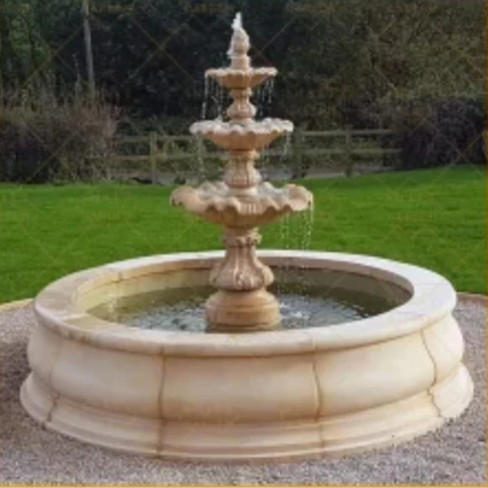 Beautiful Sandstone garden Fountain