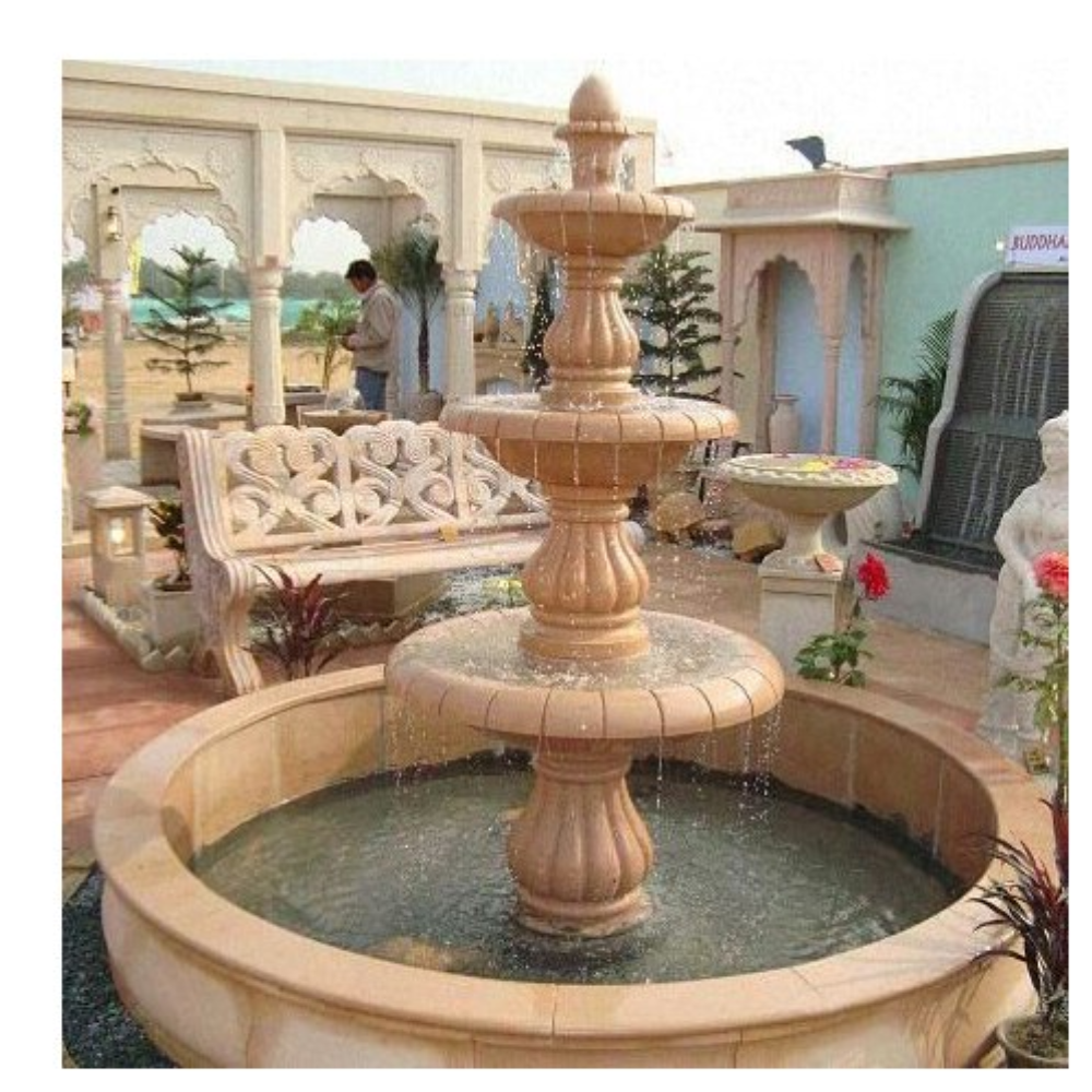 Beautiful Sandstone garden Fountain