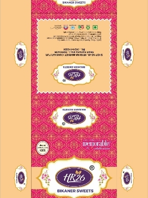 Laddu Printed Packaging Box