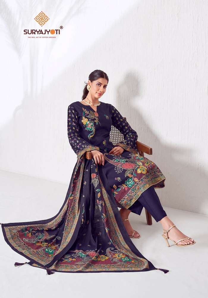 Suryajyori Kaara Advance Vol-4  Dress Material