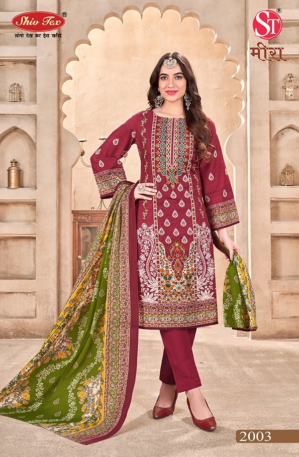 St Meera Vol-2  Karachi Dress Material