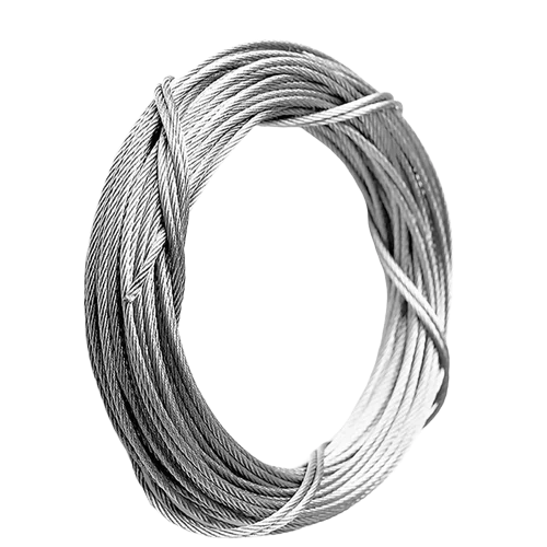 304 Stainless Steel Wire Rope - Length: 100 Meter (M)