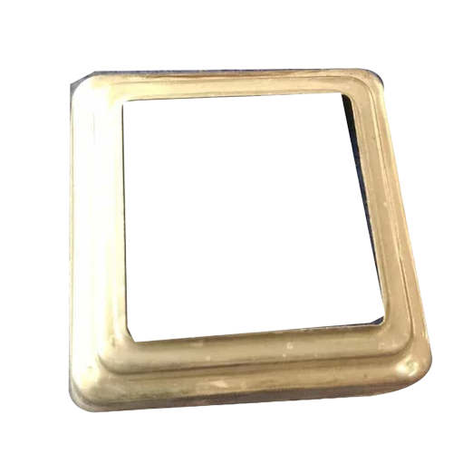 Stainless Steel Square Base Cup - Size: Standard