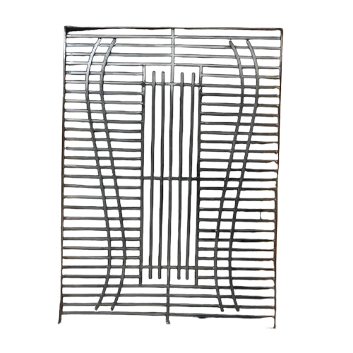 Silver Stainless Steel Window Grills - Size: 20*20 Inch