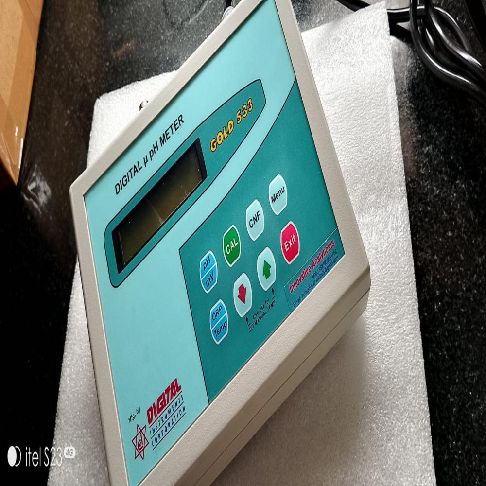 Digital Gold533 Ph Table Top Meter - Application: Laboratory