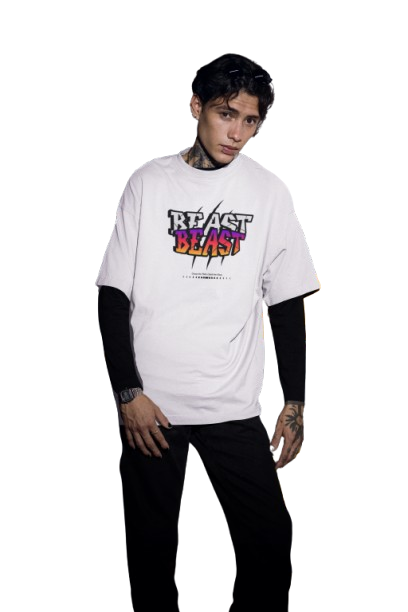 Printed Terry Cotton T-Shirt