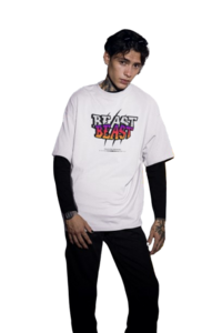 Printed Terry Cotton T-Shirt