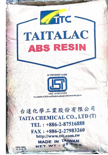 Ttc Taitalac Abs Plastic Resins - Color: White