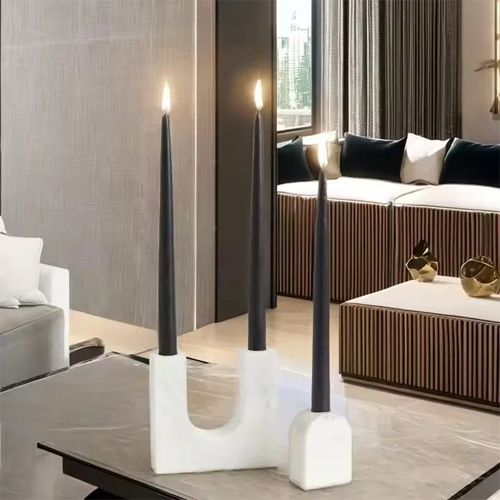 Marble Candle Holders