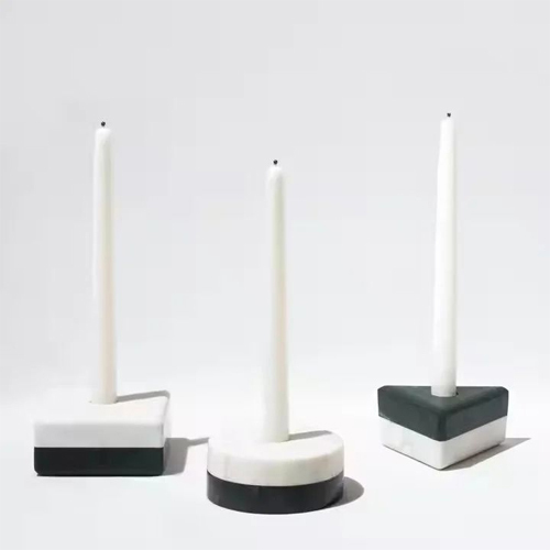 Unique Marble Candle Stand