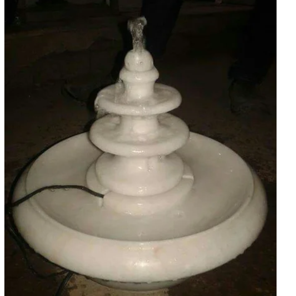 Indoor Marble Waterbody - Color: White