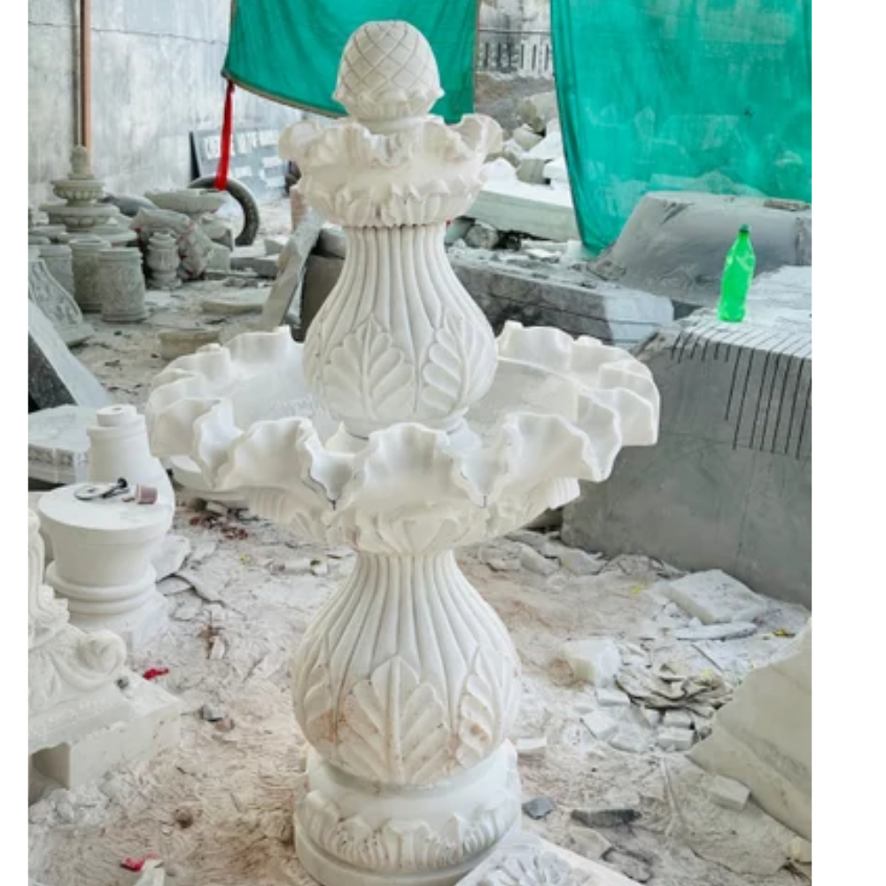 Indoor Marble Waterbody - Color: White