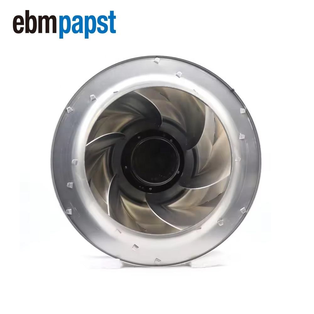ebmpapst FFU Fan R3G400-RJ75-01 400V 2060RPM 1320W 4090m3/h Ball Bearing Fan Filter Unit EC Centrifugal Cooling Fan Ebm