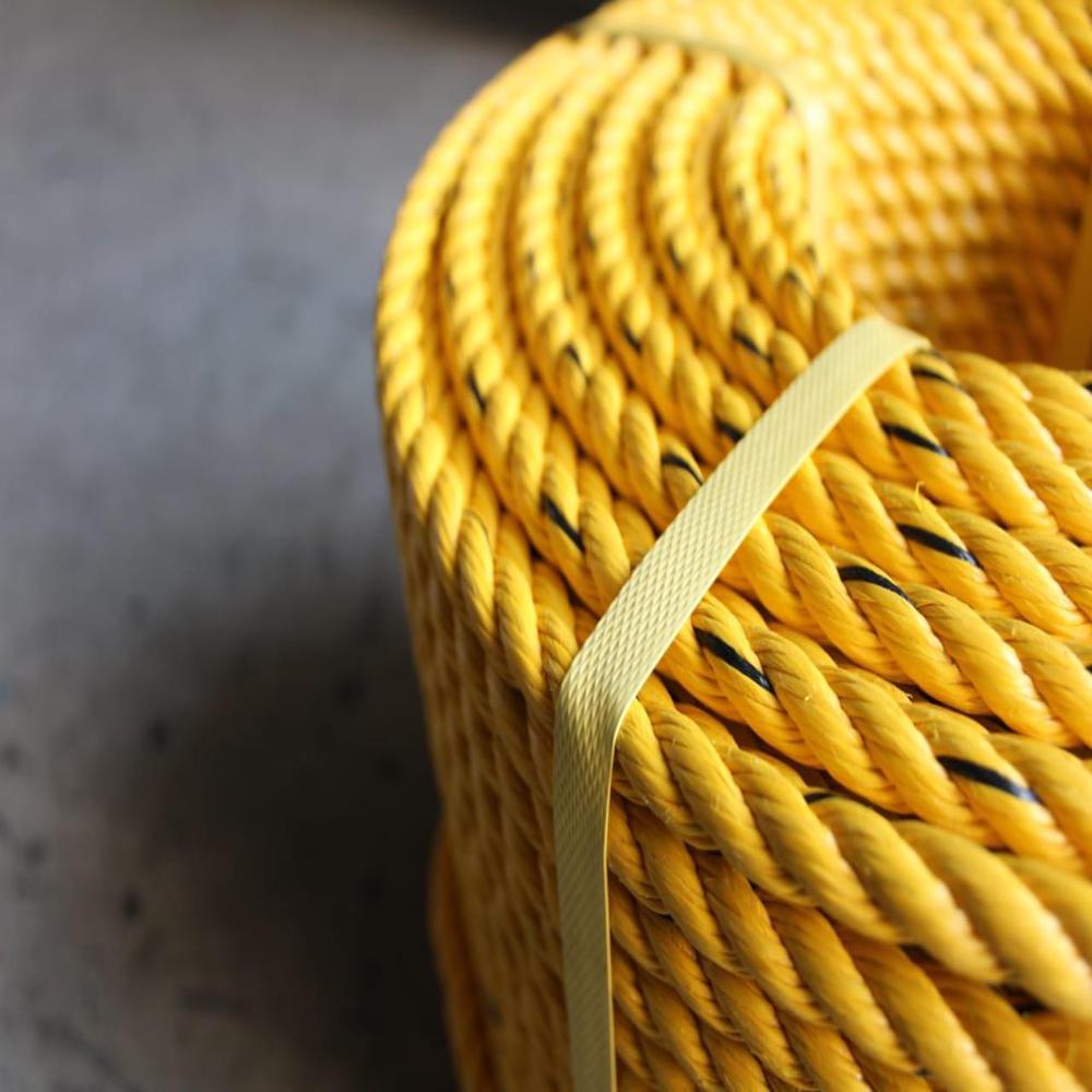 Pp Twine Rope - Polypropylene Material, Up To 200m Length, Width 3 To 28mm, Twisted Style, Versatile For Commercial Applications