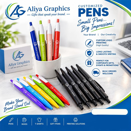 Promotional Plastic Pen - Color: Multicolor