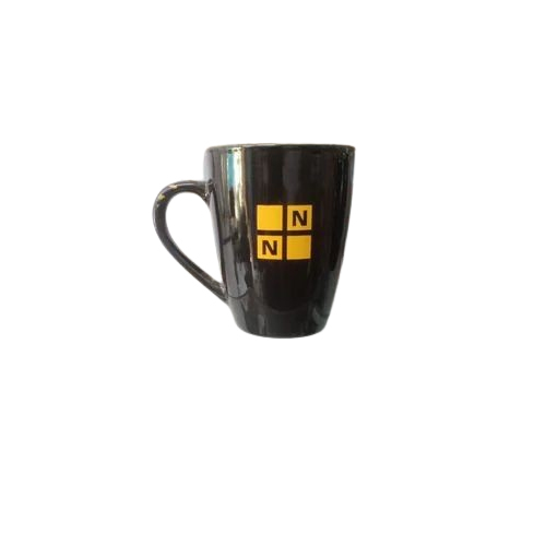 Printed Coffee Mug - Color: Black