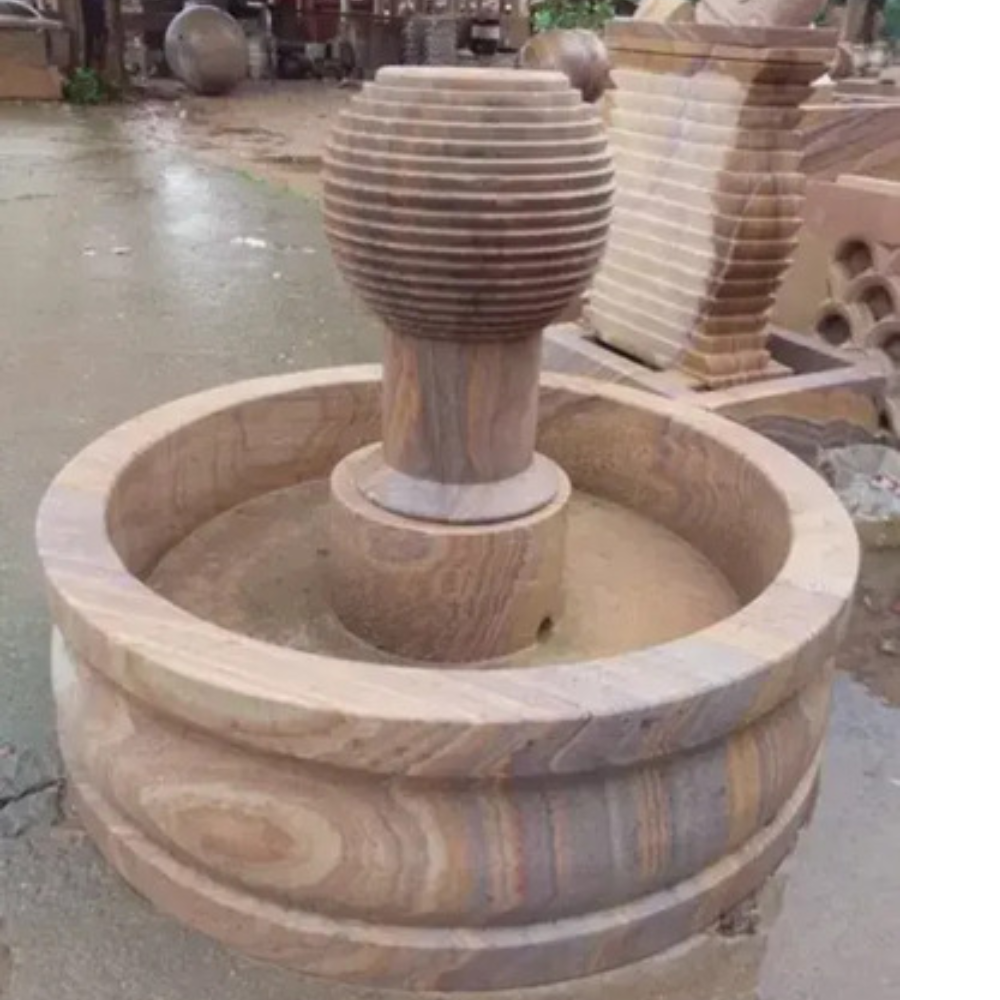 Carving Stone Water Fountain