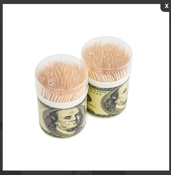 Imported Doller Toothpick - Color: Off White