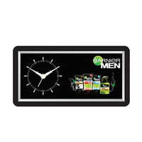 Promotional Table Clock - Color: Black