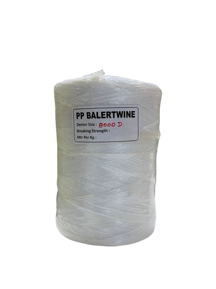 Twisted plastic rope
