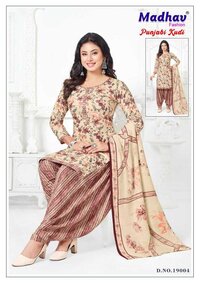 Madhav Punjabi Kudi Vol-19  Dress Material