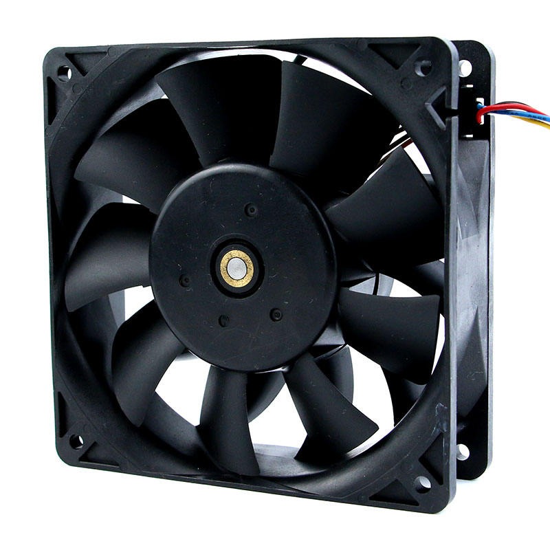 Nidec Va450dc V35625-35 Dc12v 3.9a 120*120*38mm 12cm Original Brand-new 4-pin Pwm Large Air Volume Cooling Fan - Color: Black