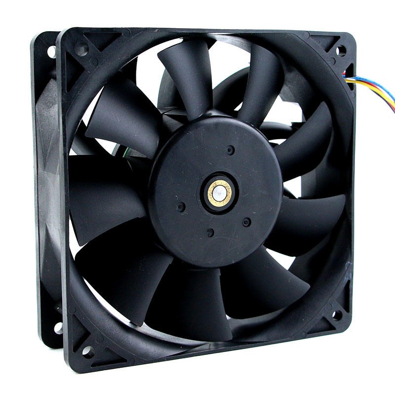 Nidec Va450dc V35625-35 Dc12v 3.9a 120*120*38mm 12cm Original Brand-new 4-pin Pwm Large Air Volume Cooling Fan - Color: Black