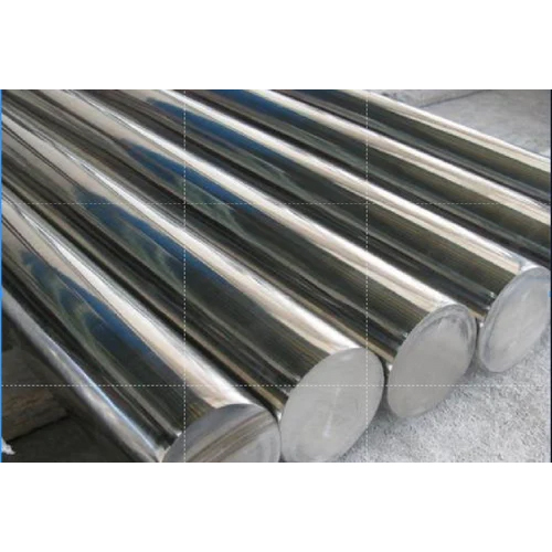 321 Stainless Steel Round Bars - Color: Silver