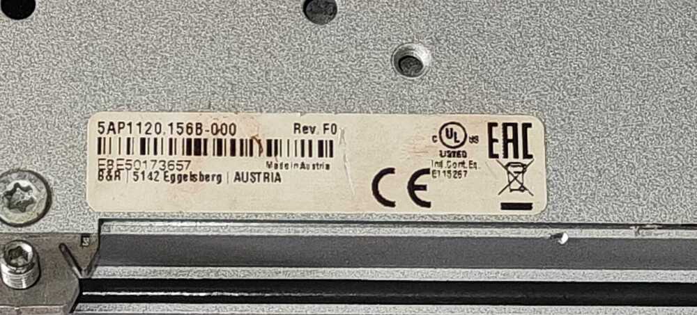 B&R 5AP1120 156B-000